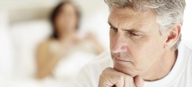 The man considered the reasons for the loss of potency